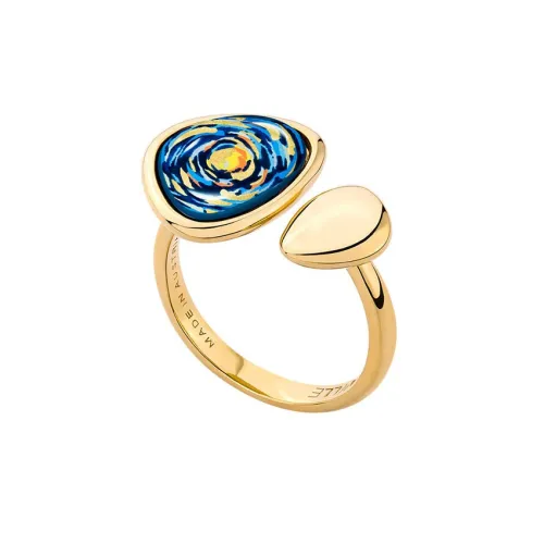 FREYWILLE BAGUE OPEN PEBBLE 16,5 MM HOMMAGE À VINCENT VAN GOGH