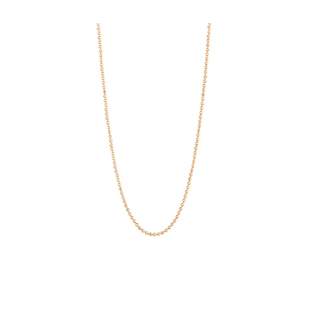 FREYWILLE CHAÎNE BOULE ARGENT 925 DÉCORÉ À L’OR