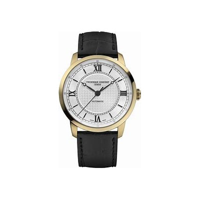 FRÉDÉRIQUE CONSTANT CLASSICS PREMIERE AUTO PLAQUÉ OR BRACELET CUIR