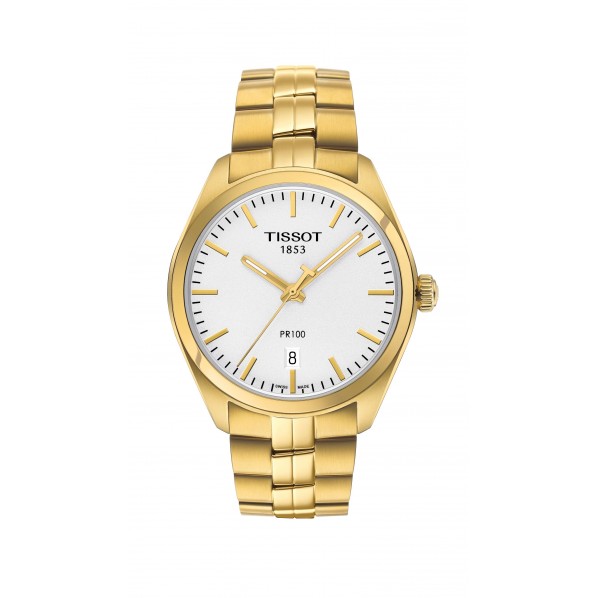 MONTRE TISSOT HOMME QUARTZ DORÉ