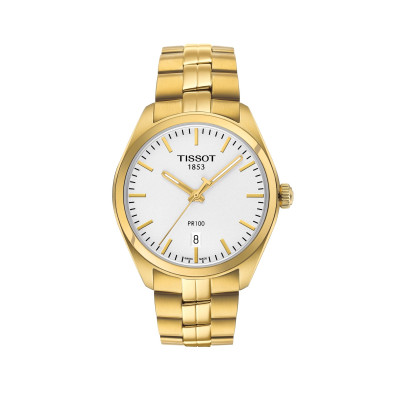 MONTRE TISSOT HOMME QUARTZ DORÉ