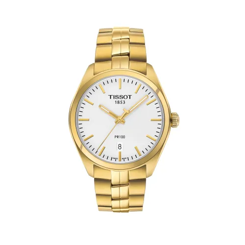 MONTRE TISSOT HOMME QUARTZ DORÉ