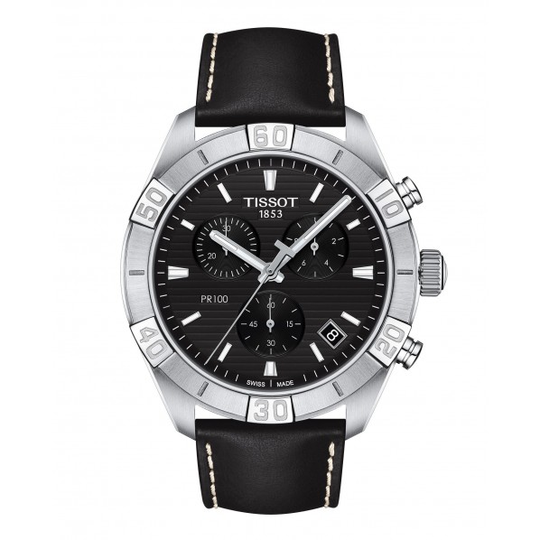 MTRE PR100 CHRONO AC CUIR NOIR