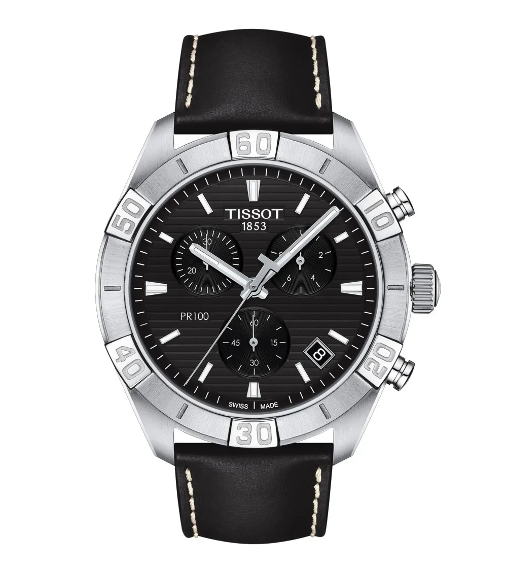 MTRE PR100 CHRONO AC CUIR NOIR