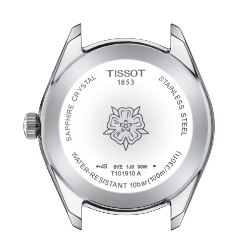 TISSOT PR 100 SPORT CHIC DAME 36MM BRACELET ACIER