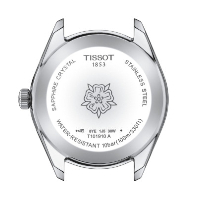 TISSOT PR 100 SPORT CHIC DAME 36MM BRACELET ACIER