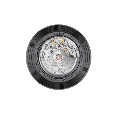 MONTRE TISSOT SEASTAR 1000 POWERMATIC 80 CADRAN NOIR PVD NOIR