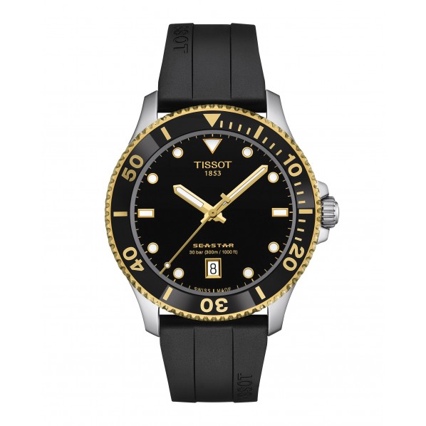 TISSOT SEASTAR 1000 QUARTZ 40mm BICOLORE