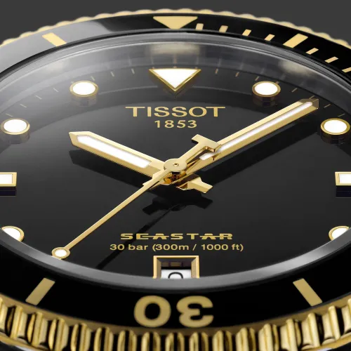 TISSOT SEASTAR 1000 QUARTZ 40mm BICOLORE