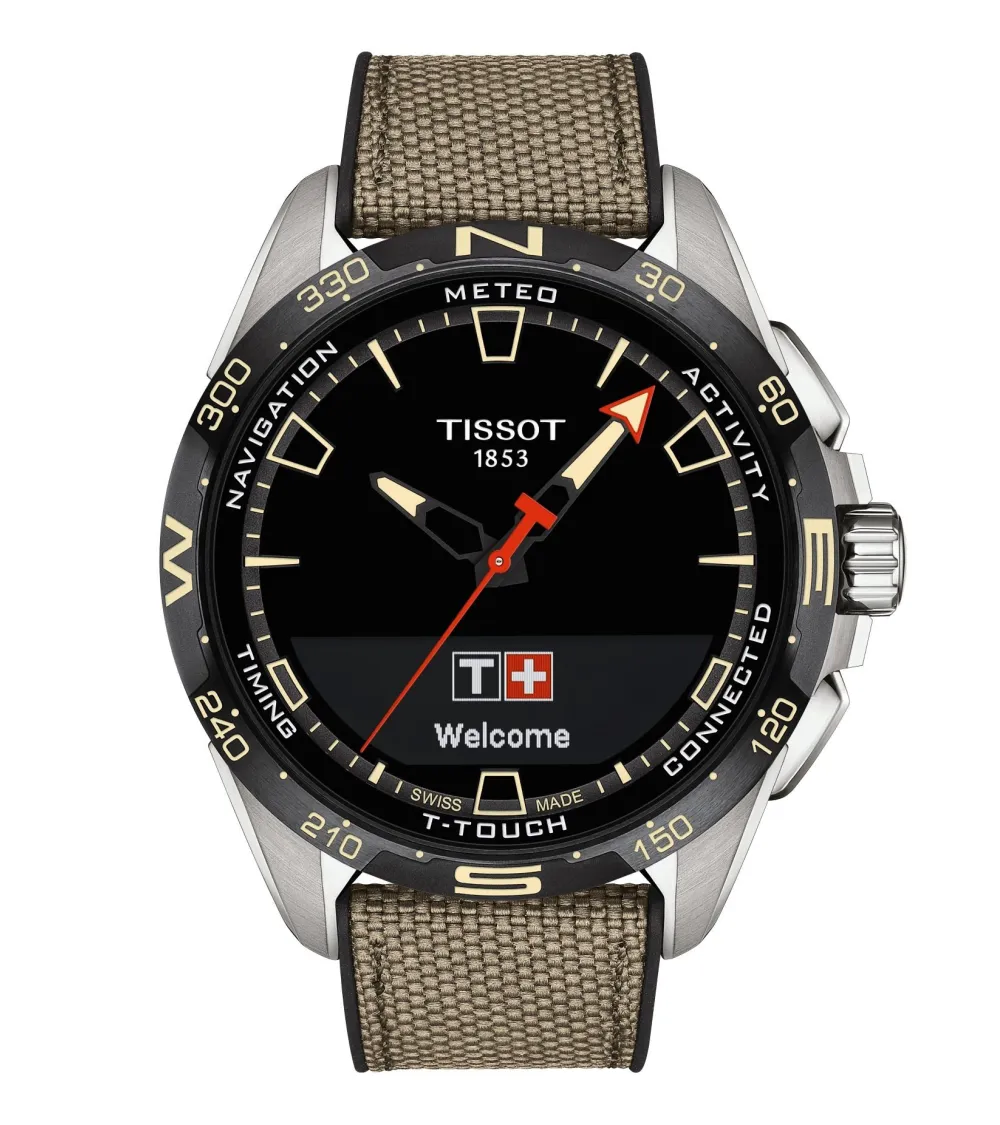 MONTRE TISSOT T-TOUCH CONNECT SOLAR BRACELET BEIGE
