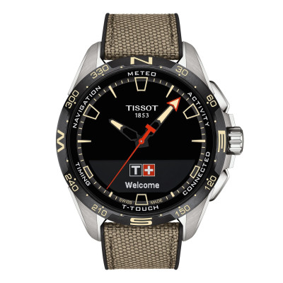 MONTRE TISSOT T-TOUCH CONNECT SOLAR BRACELET BEIGE