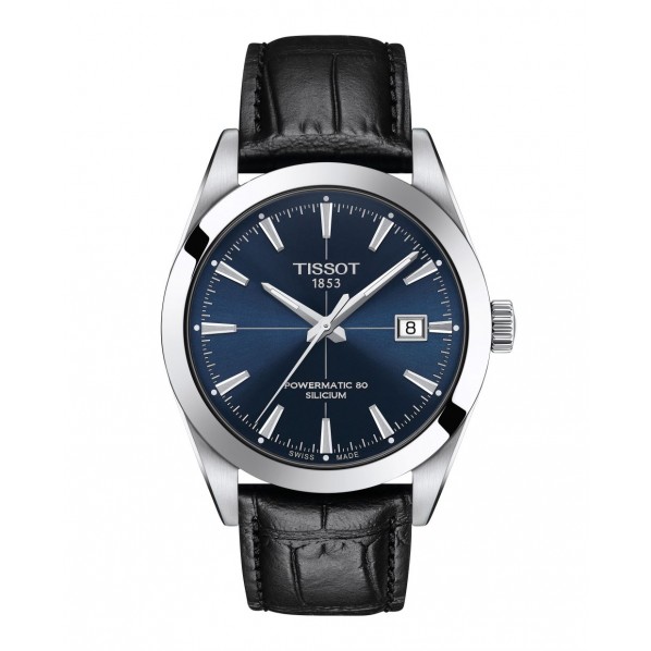 TISSOT GENTLEMAN POWERMATIC 80 AUTOMATIQUE CADRAN BLEU 40 MM