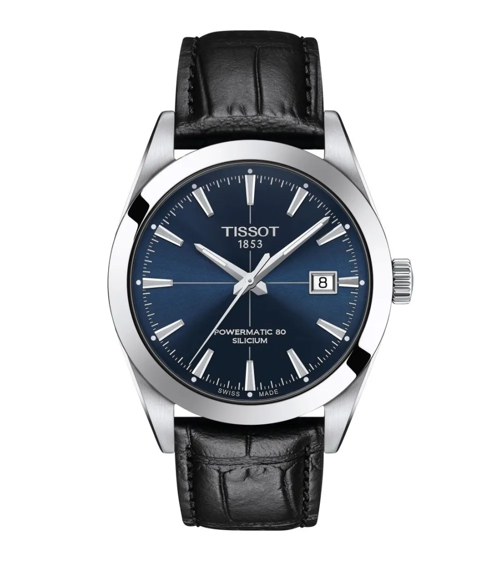 TISSOT GENTLEMAN POWERMATIC 80 AUTOMATIQUE CADRAN BLEU 40 MM