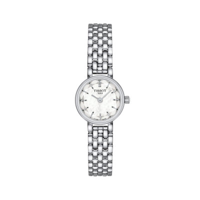 TISSOT LOVELY ROUND QUARTZ ACIER