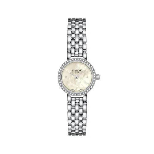 TISSOT LOVELY ROUND QUARTZ ACIER