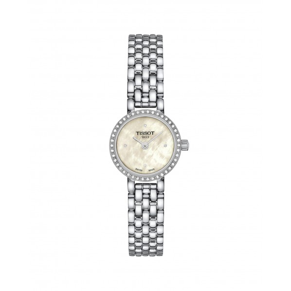 TISSOT LOVELY ROUND QUARTZ ACIER