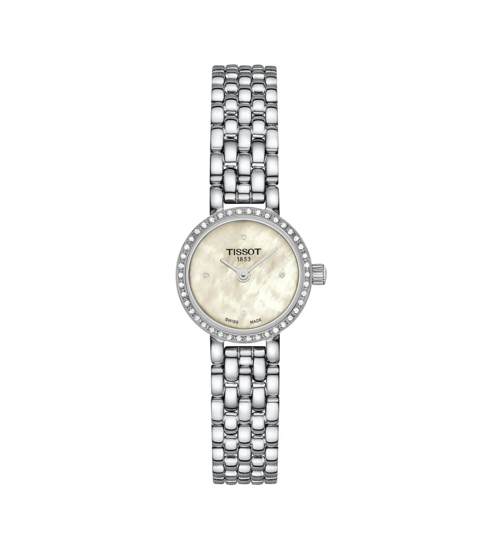 TISSOT LOVELY ROUND QUARTZ ACIER