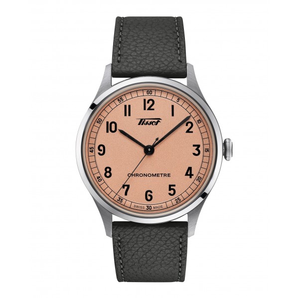 MONTRE TISSOT HERITAGE COSC 1938 AUTOMATIC 39MM BRACELET CUIR