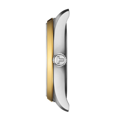 MONTRE TISSOT PR 100 QUARTZ 34MM PVD OR JAUNE CADRAN ARGENT