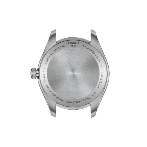MONTRE TISSOT PR 100 QUARTZ 34MM PVD OR JAUNE CADRAN ARGENT