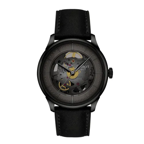 MONTRE TISSOT CHEMIN DES TOURELLES SQUELETTE 39MM