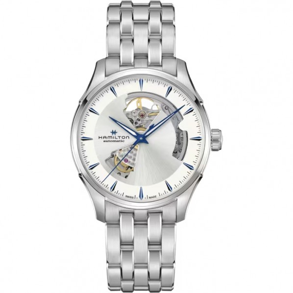 HAMILTON JAZZMASTER CADRAN BLEU  AUTOMATIQUE 40 MM