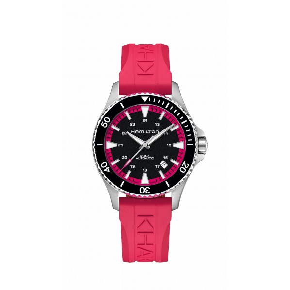 MONTRE HAMILTON KHAKI SCUBA automatique ROSE