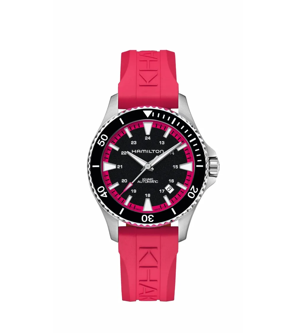 MONTRE HAMILTON KHAKI SCUBA automatique ROSE