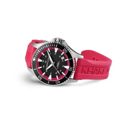 MONTRE HAMILTON KHAKI SCUBA automatique ROSE