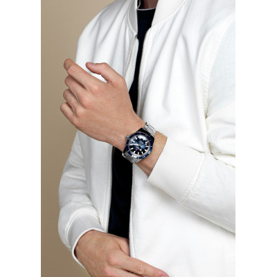 MONTRE RADO CAPTAIN COOK AUTOMATIQUE FOND BLEU