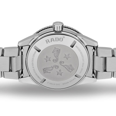 MONTRE RADO CAPTAIN COOK AUTOMATIQUE FOND BLEU