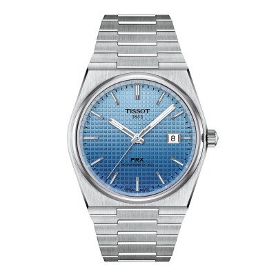 MONTRE TISSOT PRX POWERMATIC 80 CAMELEON BLEU CLAIR