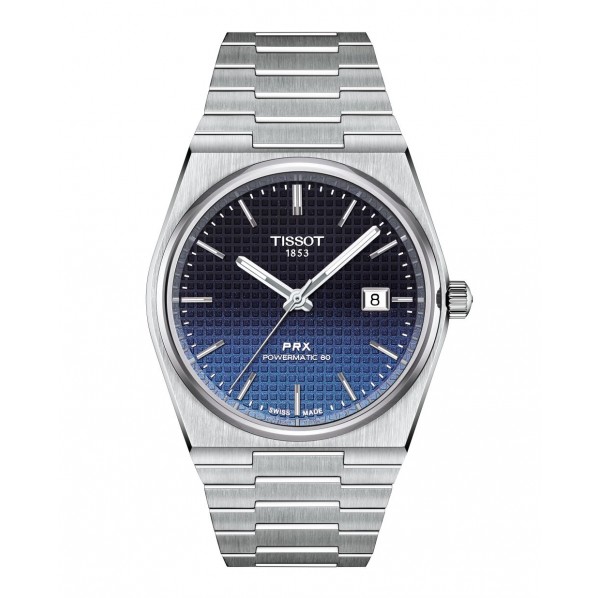 MONTRE TISSOT PRX POWERMATIC 80 CAMÉLÉON BLEU FONCÉ