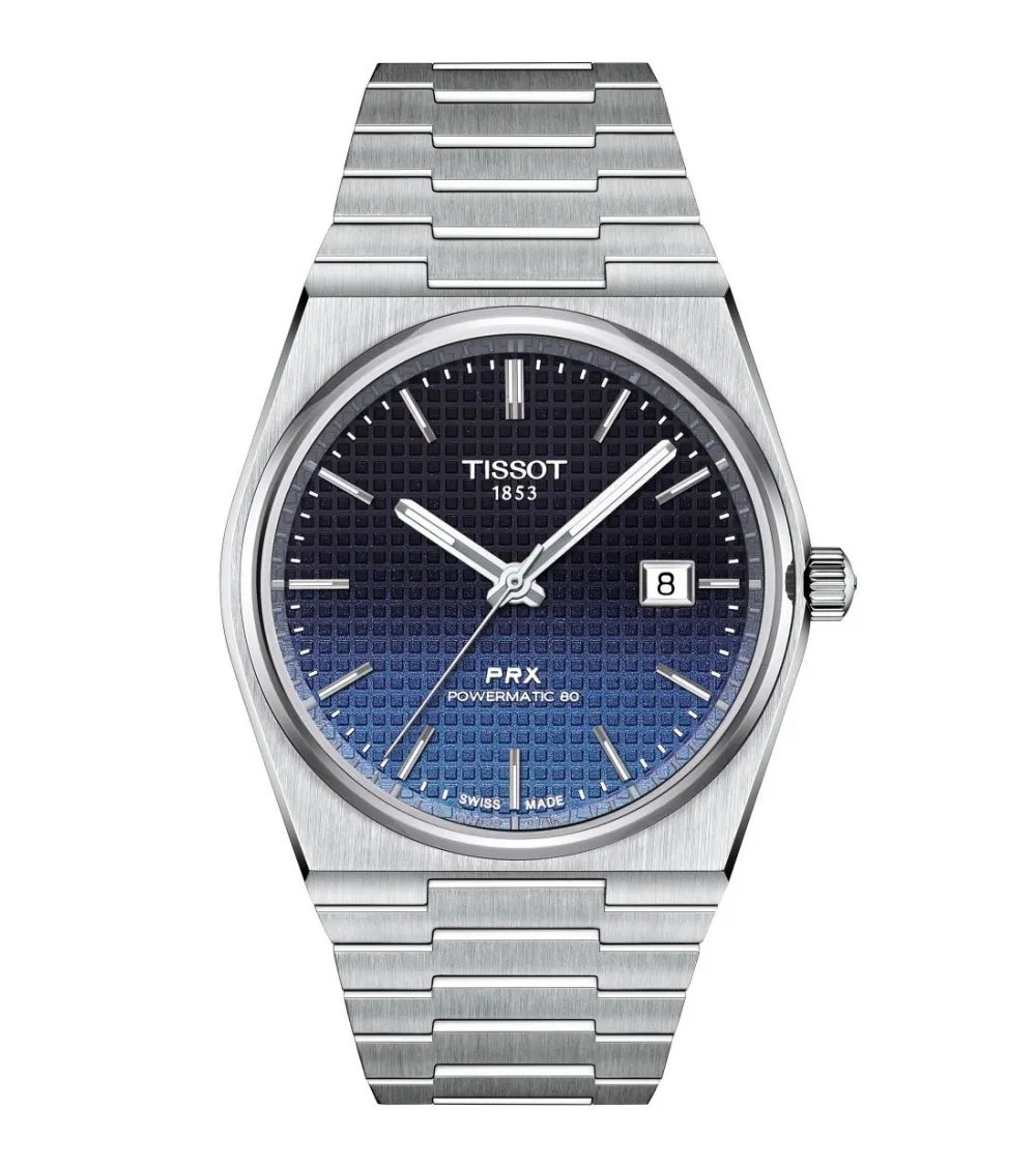MONTRE TISSOT PRX POWERMATIC 80 CAMÉLÉON BLEU FONCÉ