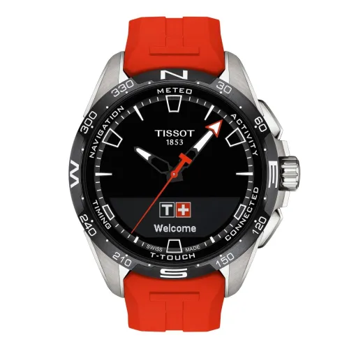 MONTRE TISSOT T-TOUCH CONNECT SOLAR ROUGE