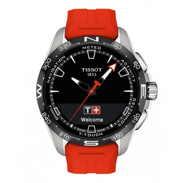 MONTRE TISSOT T-TOUCH CONNECT SOLAR ROUGE