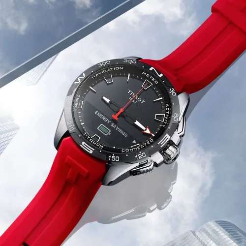 MONTRE TISSOT T-TOUCH CONNECT SOLAR ROUGE