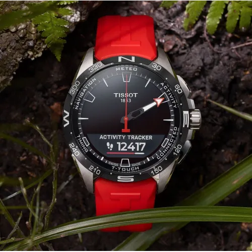 MONTRE TISSOT T-TOUCH CONNECT SOLAR ROUGE
