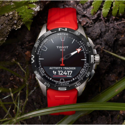 MONTRE TISSOT T-TOUCH CONNECT SOLAR ROUGE