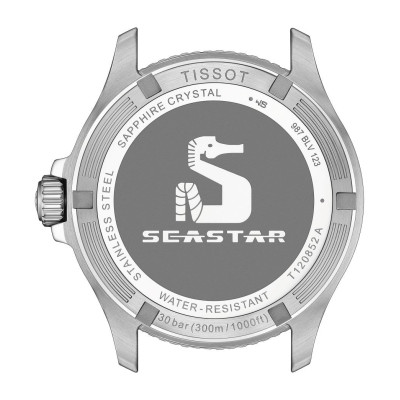 MONTRE TISSOT SEASTAR 1000 GMT QUARTZ CAOUTCHOUC NOIR 40MM