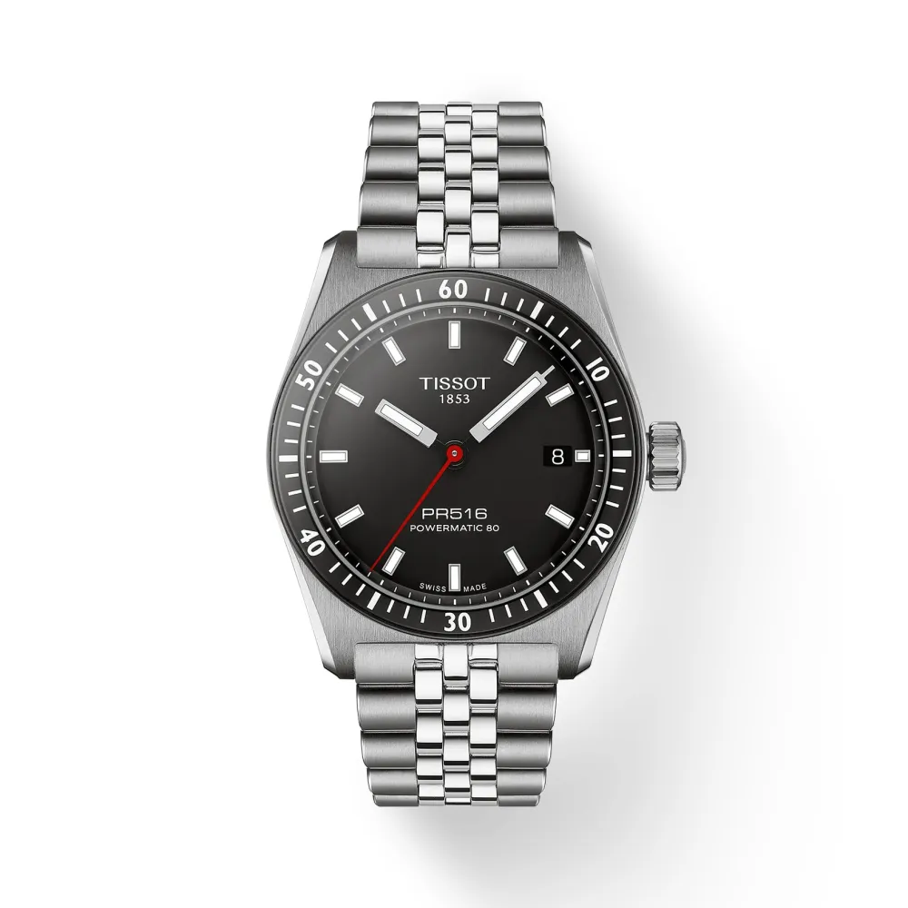MONTRE TISSOT PR516 POWERMATIC 80 BRACELET MÉTAL