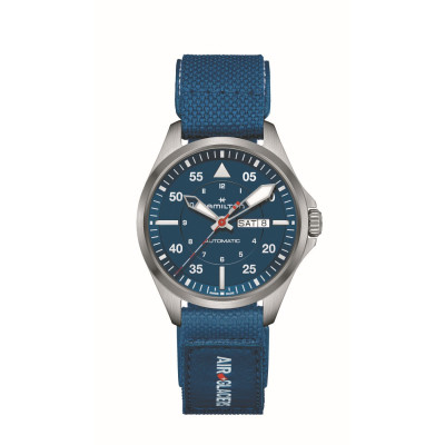 Montre Hamilton Khaki Aviation Pilot Day Date Auto - Air-Glaciers Edition