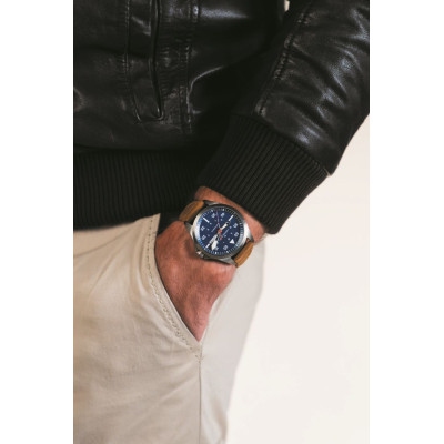 Montre Hamilton Khaki Aviation Pilot Day Date Auto - Air-Glaciers Edition