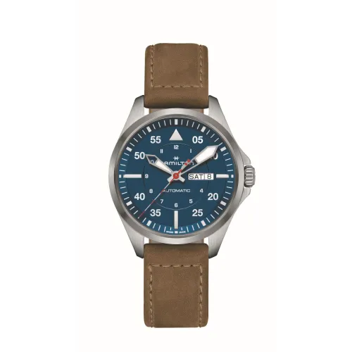 Montre Hamilton Khaki Aviation Pilot Day Date Auto - Air-Glaciers Edition