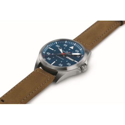 Montre Hamilton Khaki Aviation Pilot Day Date Auto - Air-Glaciers Edition