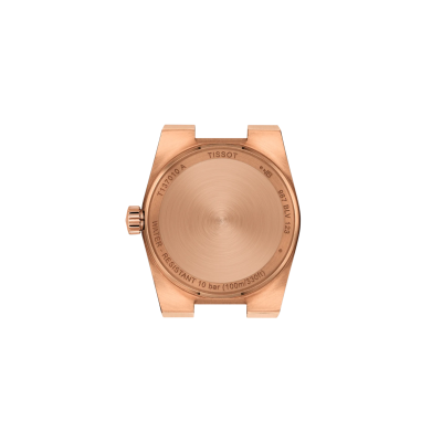 Vue arrière de la montre Tissot PRX 25mm