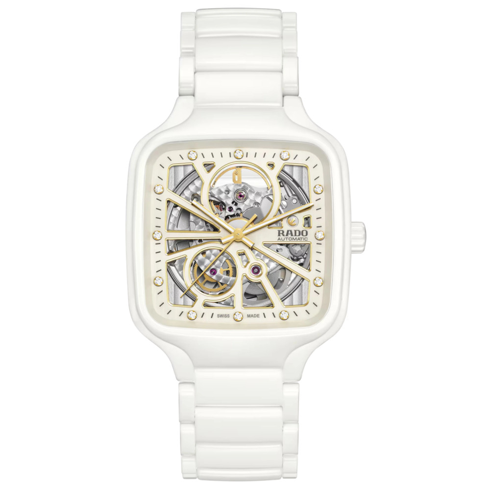 Photo montrant l'intégralité de la montre Montre Rado True Square Automatic Open Heart