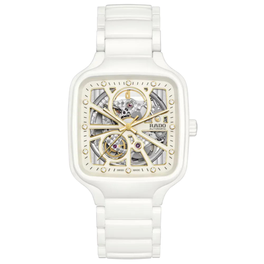 Photo montrant l'intégralité de la montre Montre Rado True Square Automatic Open Heart