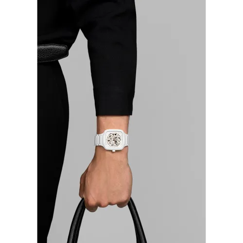 Photo montrant l'intégralité de la montre Montre Rado True Square Automatic Open Heart