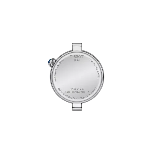 Photo montrant l'intégralité de la Montre Tissot Desir Cadran Bleu Et Bracelet Cuir Bleu